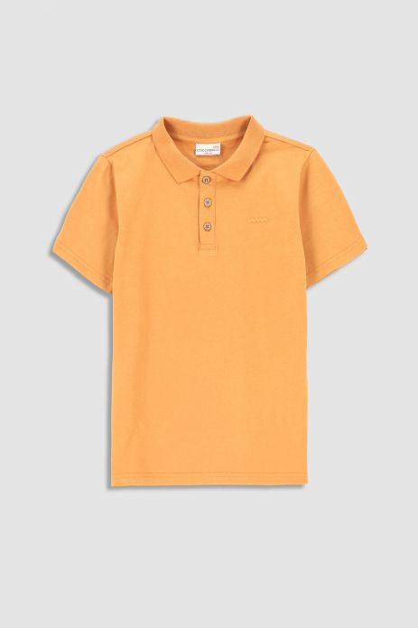 Կարճաթև շապիկ նարնջագույն, պոլո օձիքով 2